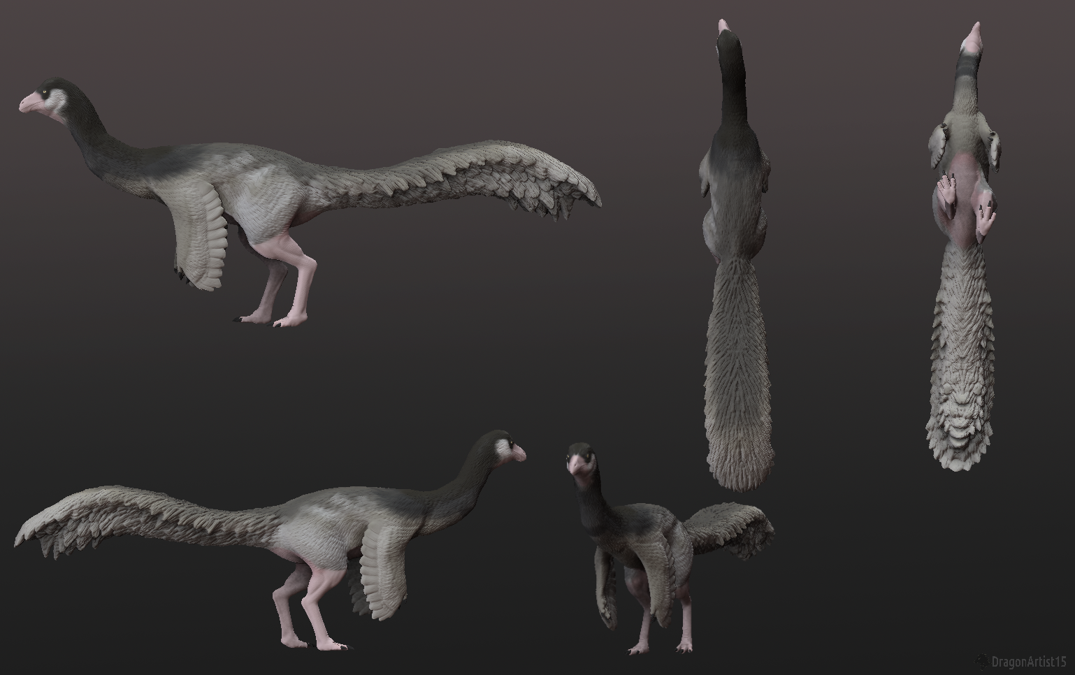 Galimimus figurine