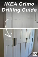 Ikea Grimo - Drilling Guide - Handles + Knobs