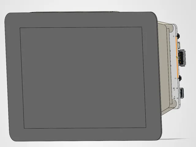 Coralboard VESA mount for Waveshare LCD display panels