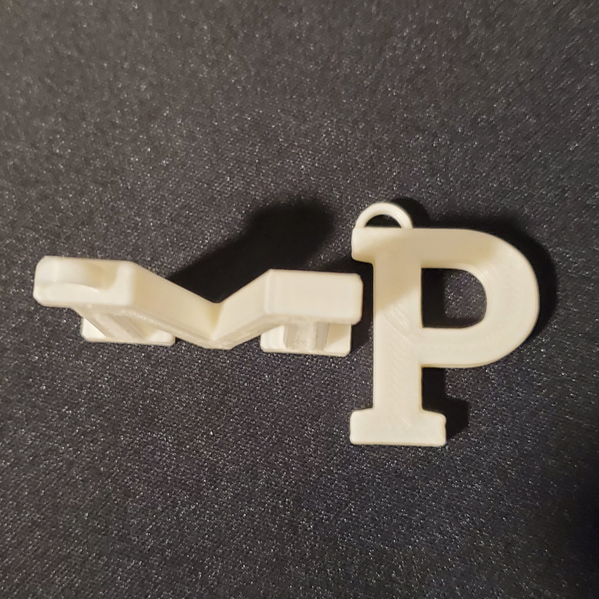 I-Q Decorative Letters with Attachment for Gifts, Crafts, and More