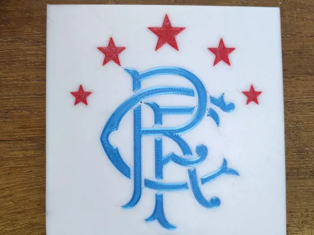 Rangers Beermats 1959 crest and 5 Stars crest