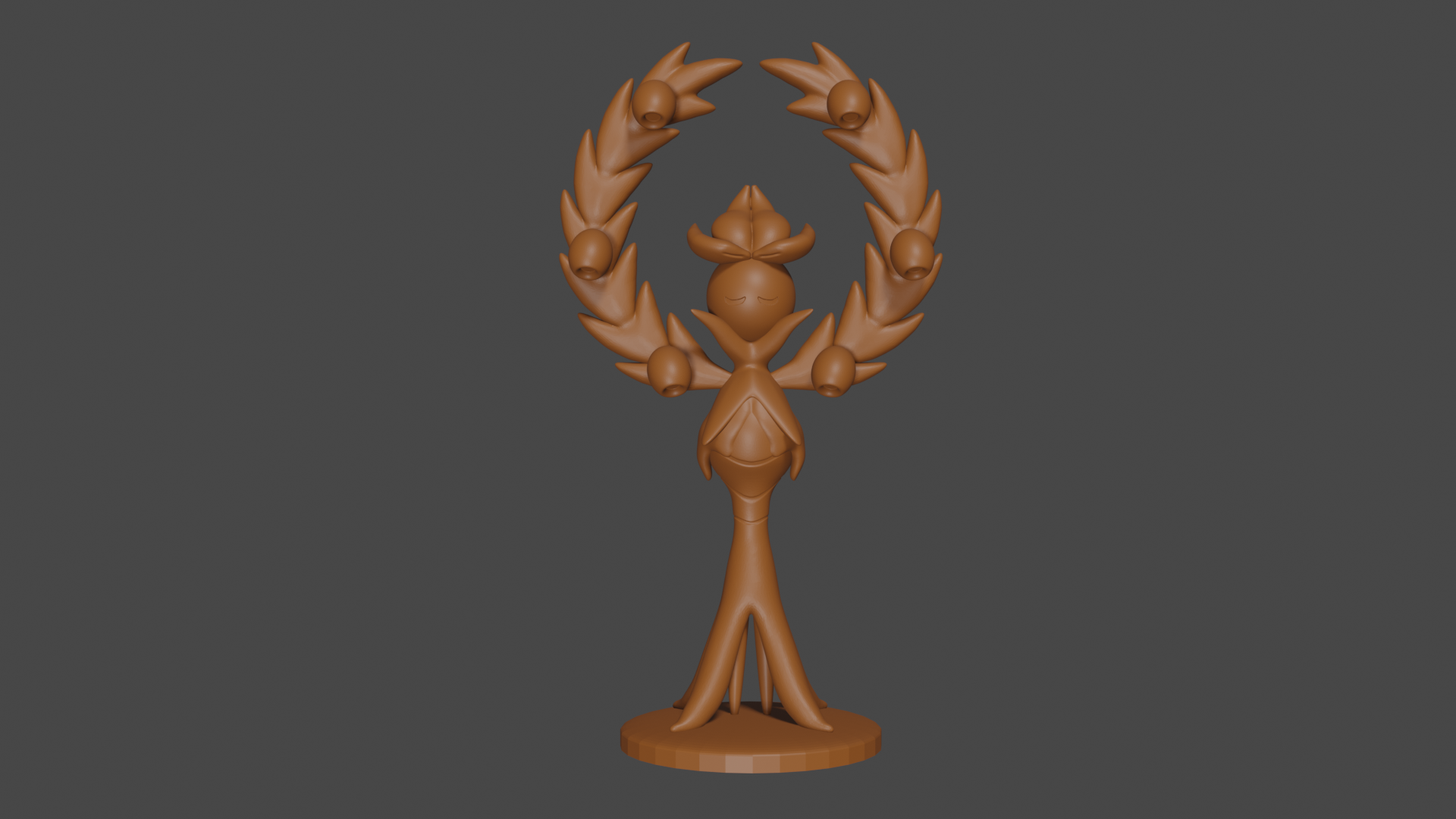 Pokemon inspired, Arboliva, Tabletop DnD miniature