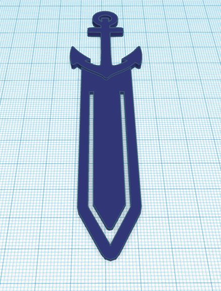 Anchor Bookmark by Neal | Download free STL model | Printables.com
