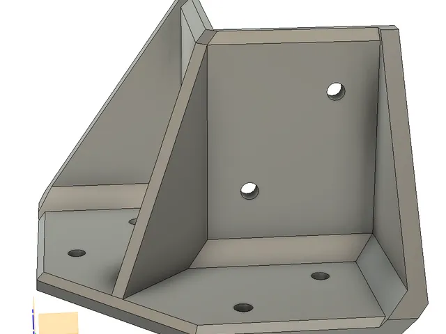 Enclosure - Ikea lack support bracket