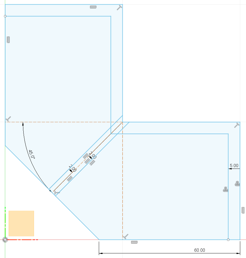 Miniatura 2 do modelo 3D Enclosure - Ikea lack support bracket