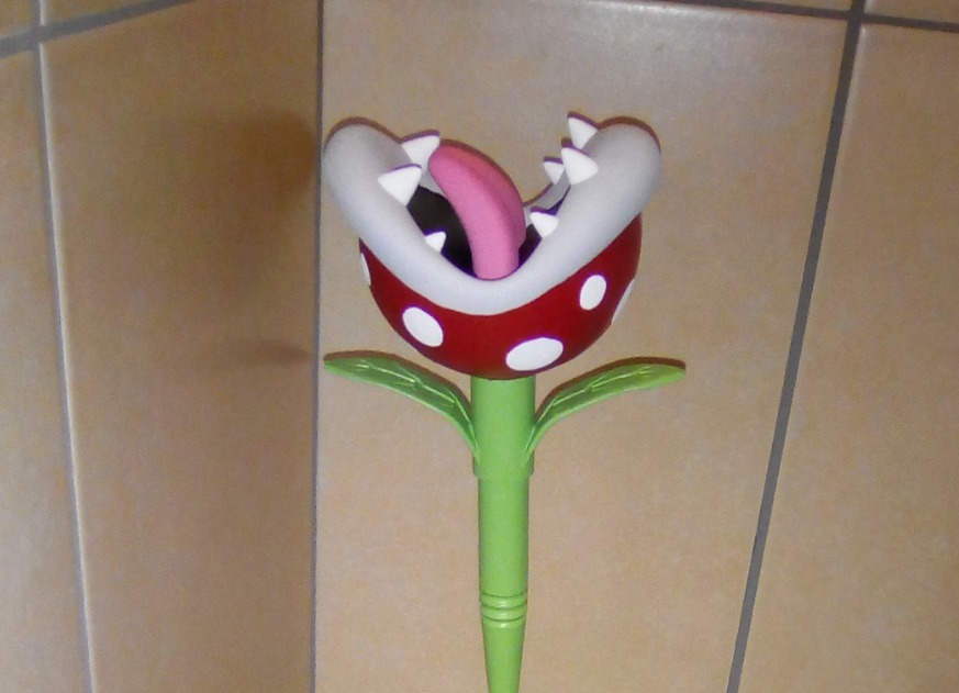 Piranha Plant Toilet Brush