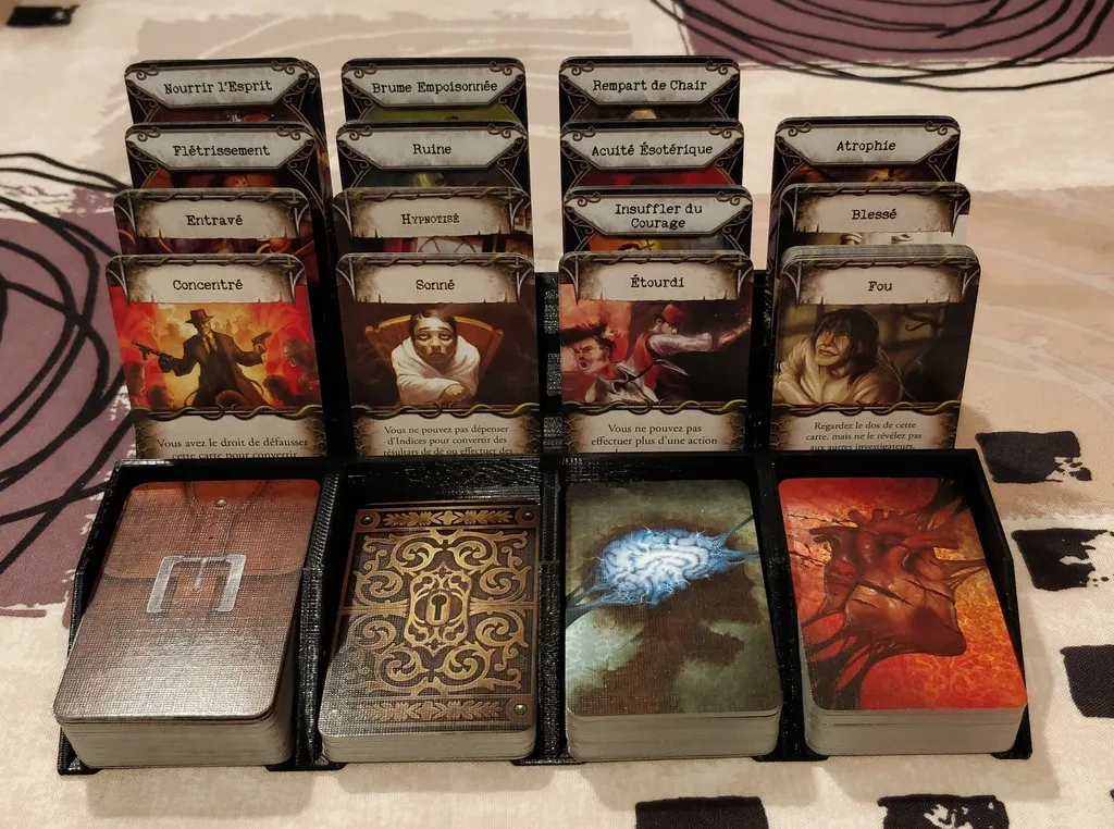 Card Tray for Mansions of Madness V2 by Fujisama | Download free STL model  | Printables.com