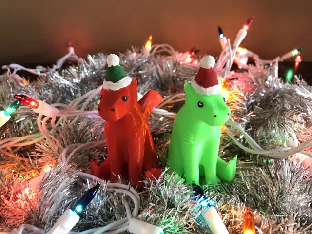 Christmas Baby Dragon