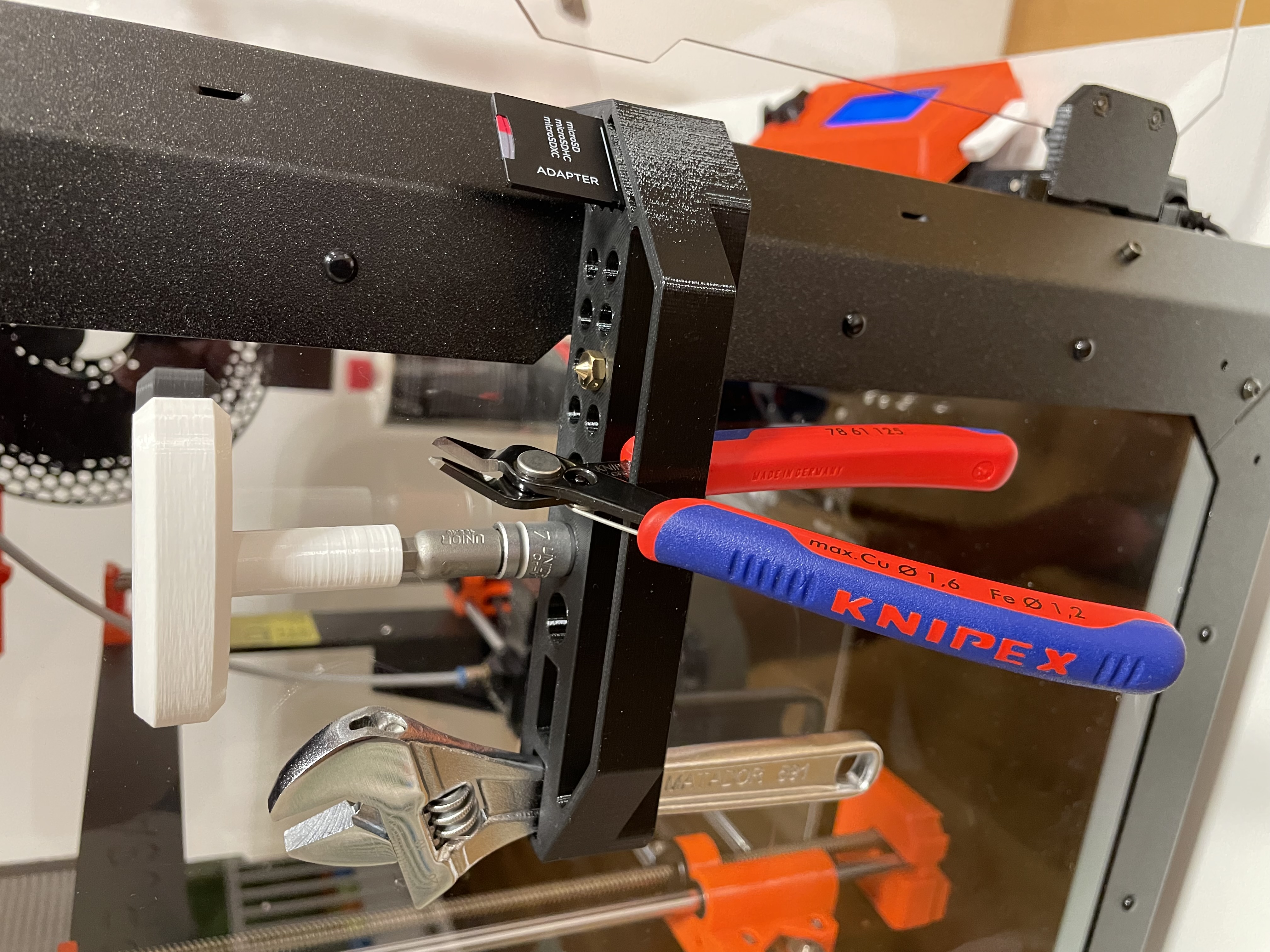 Various Tool Holders for Original Prusa Enclosure