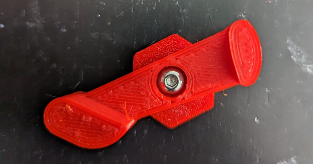 Large Adjustable Wrench Holder by JJReinem Download free STL model