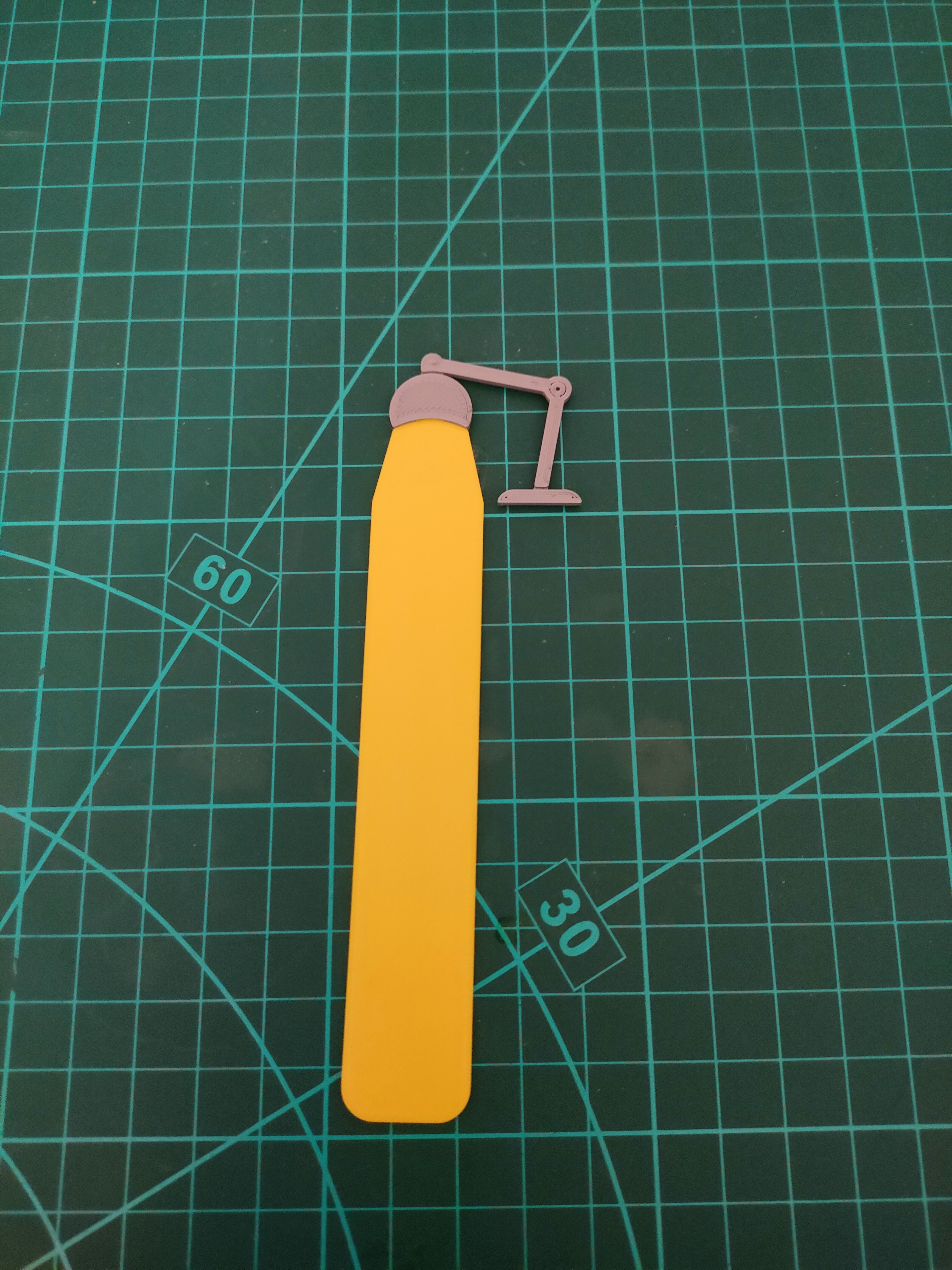 Miniatura 2 do modelo 3D Lamp bookmark