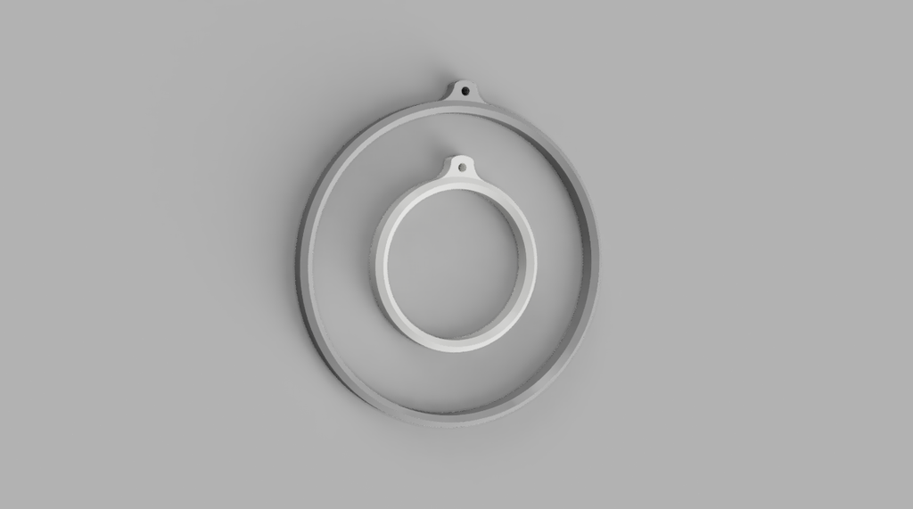 Training rings for darts