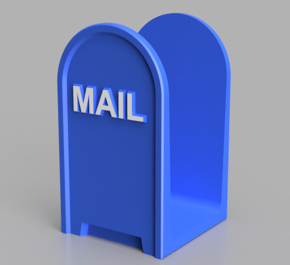 Letter Holder by grizzie17 Download free STL model