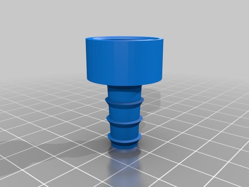 Quick Mill new drip tray drain plug adapter for old drain hose by