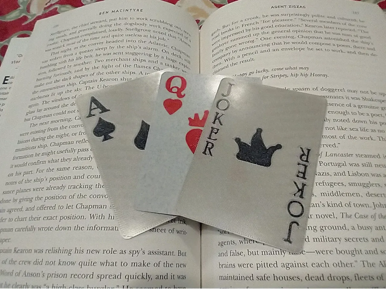 Print-on-Print Playing Card Bookmarks by LoboCNC, Download free STL model