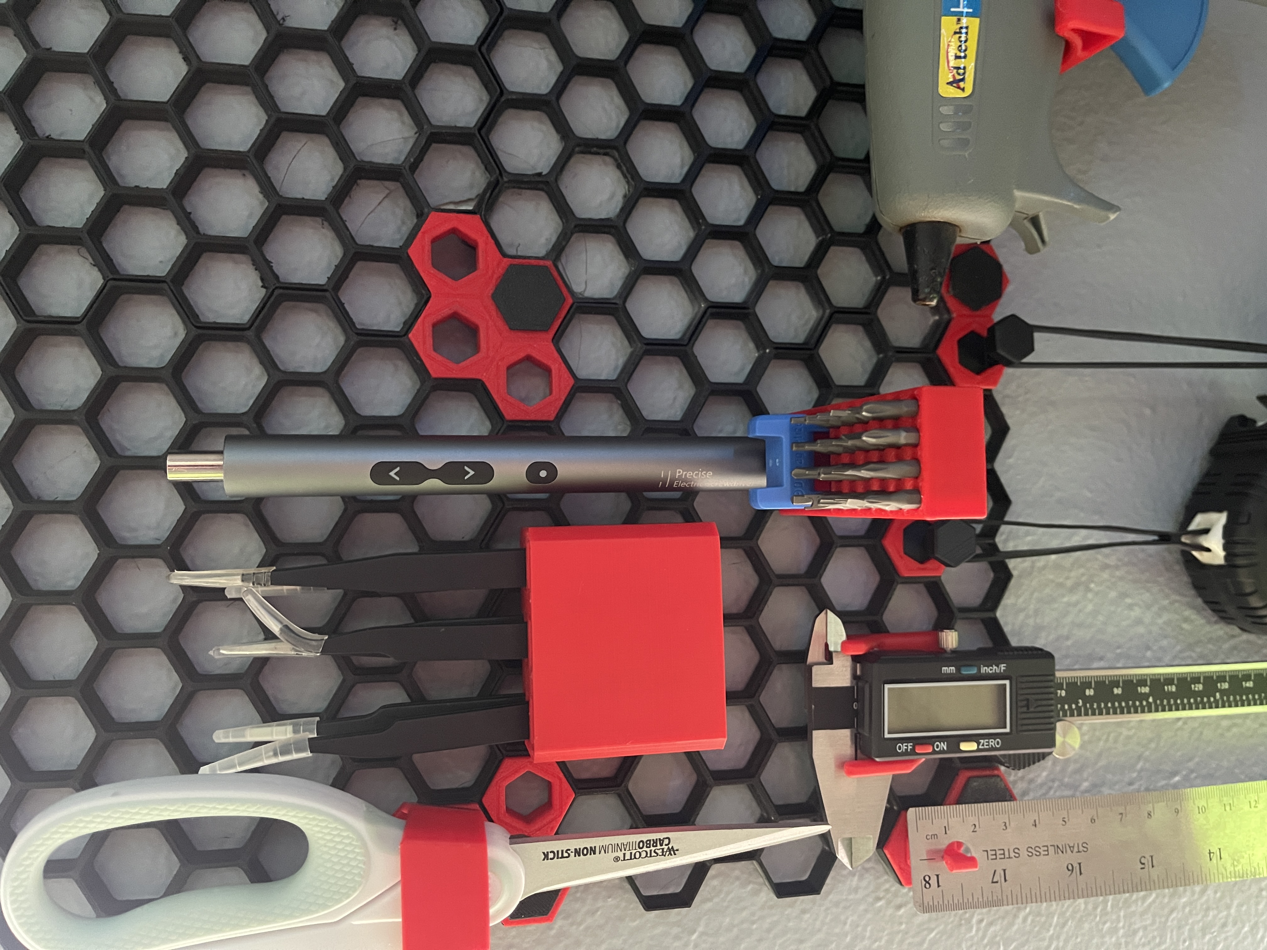 Electric Screwdriver & Bit holder for Honeycomb Storage Wall HSW