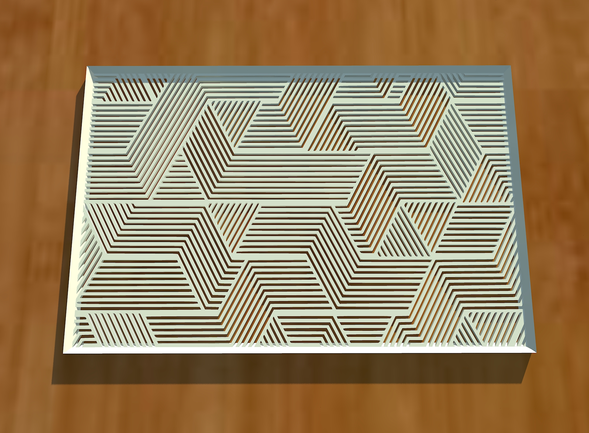 Bauhaus pattern / wall art / artwork
