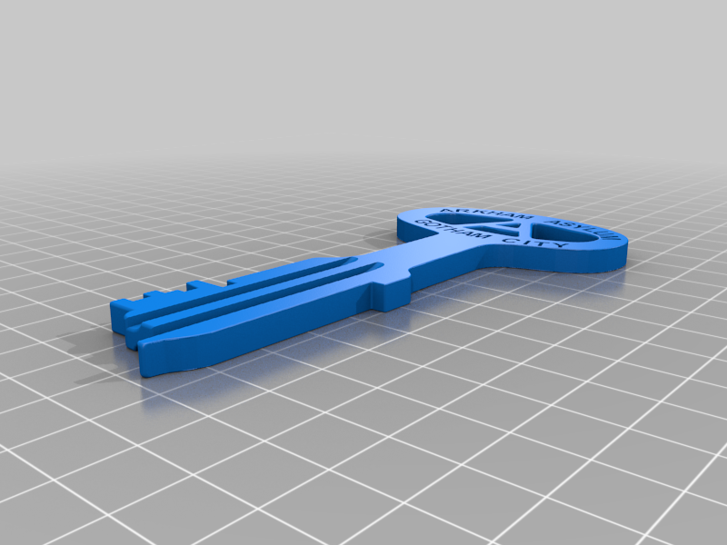 Arkham Asylum Key by nano | Download free STL model | Printables.com