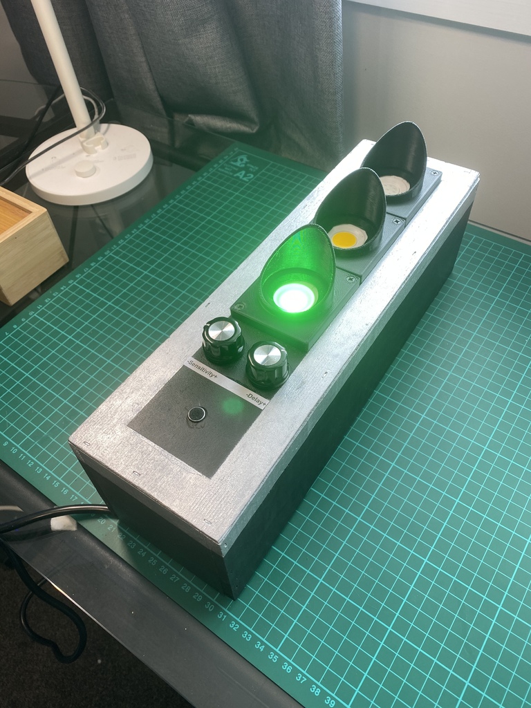 Traffic Light VU Meter