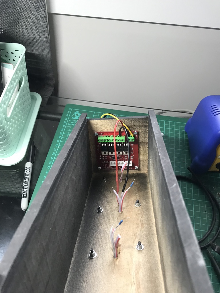 Miniatura 5 do modelo 3D Traffic Light VU Meter