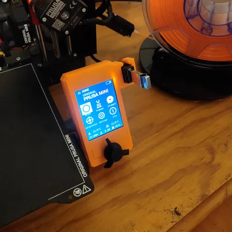 Prusa MINI Screen Casing USB Mod