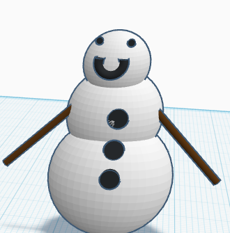 little small snow man