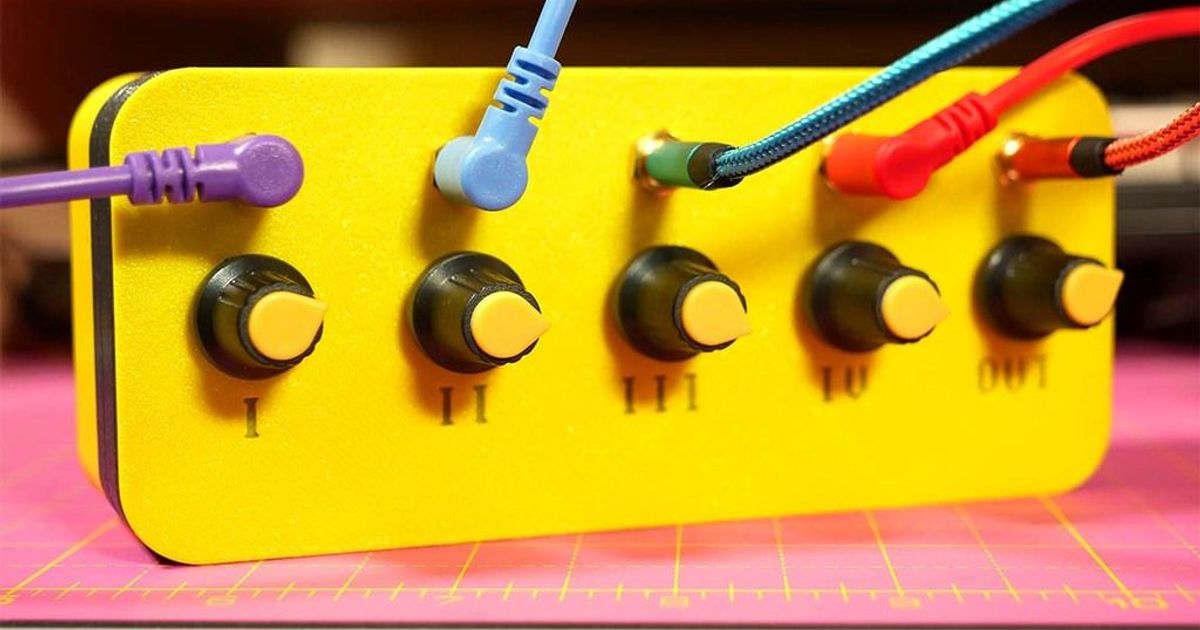 Passive Mixer by Blitz City DIY Download free STL model