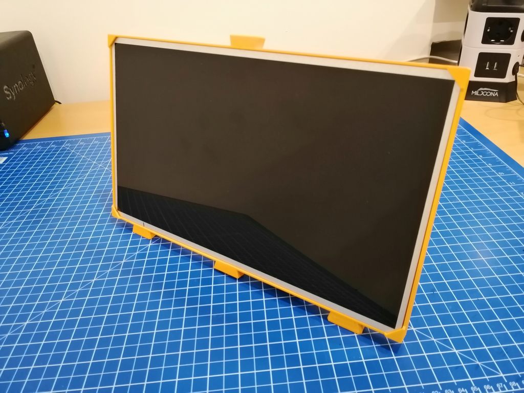 LCD cover and stand