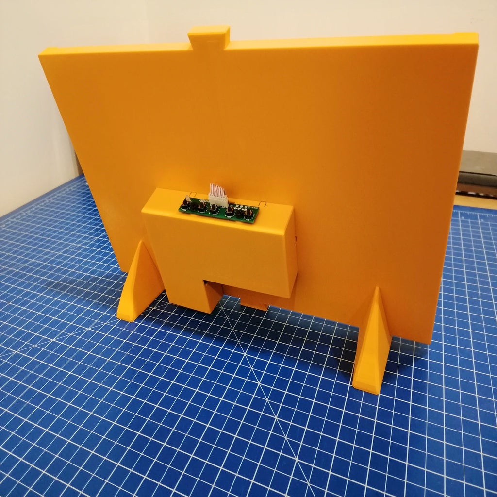 LCD cover and stand by dargul Download free STL model