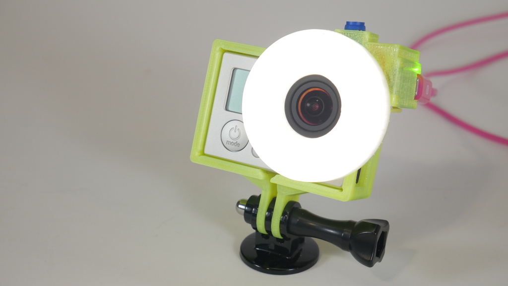 GoPro Lens Light by Blitz City DIY | Download free STL model ...