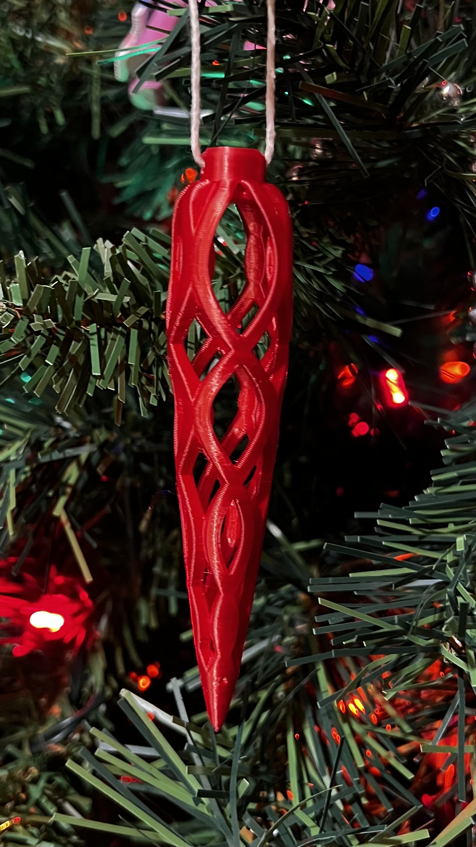 Icicle Ornament