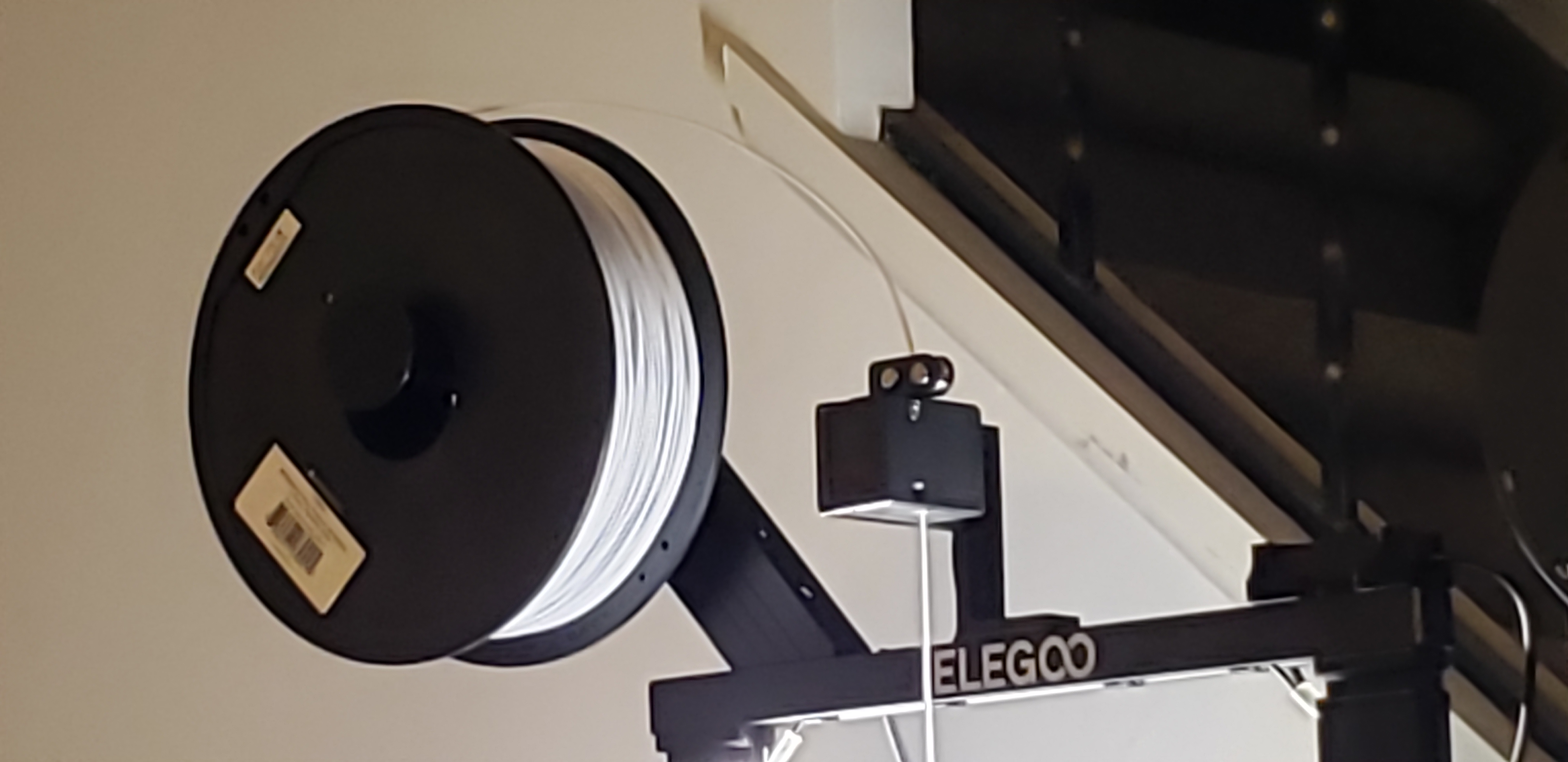 Elegoo Neptune 3 Pro filament sensor bracket with longer offset by  Lone_Wave, Download free STL model