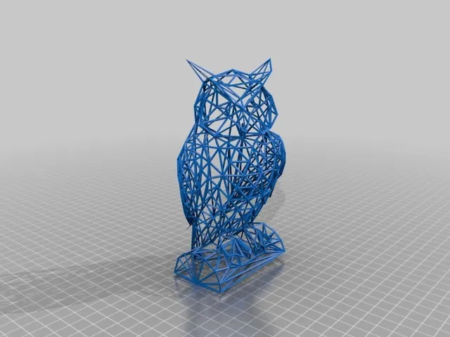 Owl Wireframe