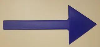 Arrow sign by Jole | Download free STL model | Printables.com