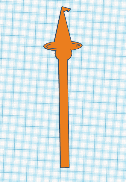 Wizard Hat Bookmark