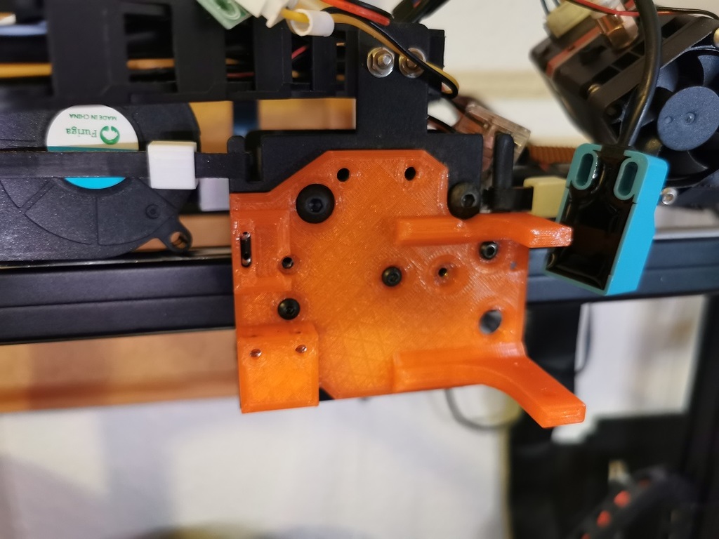 X5SA Pro Biqu H2 V2 Mount with Fanduct 5015