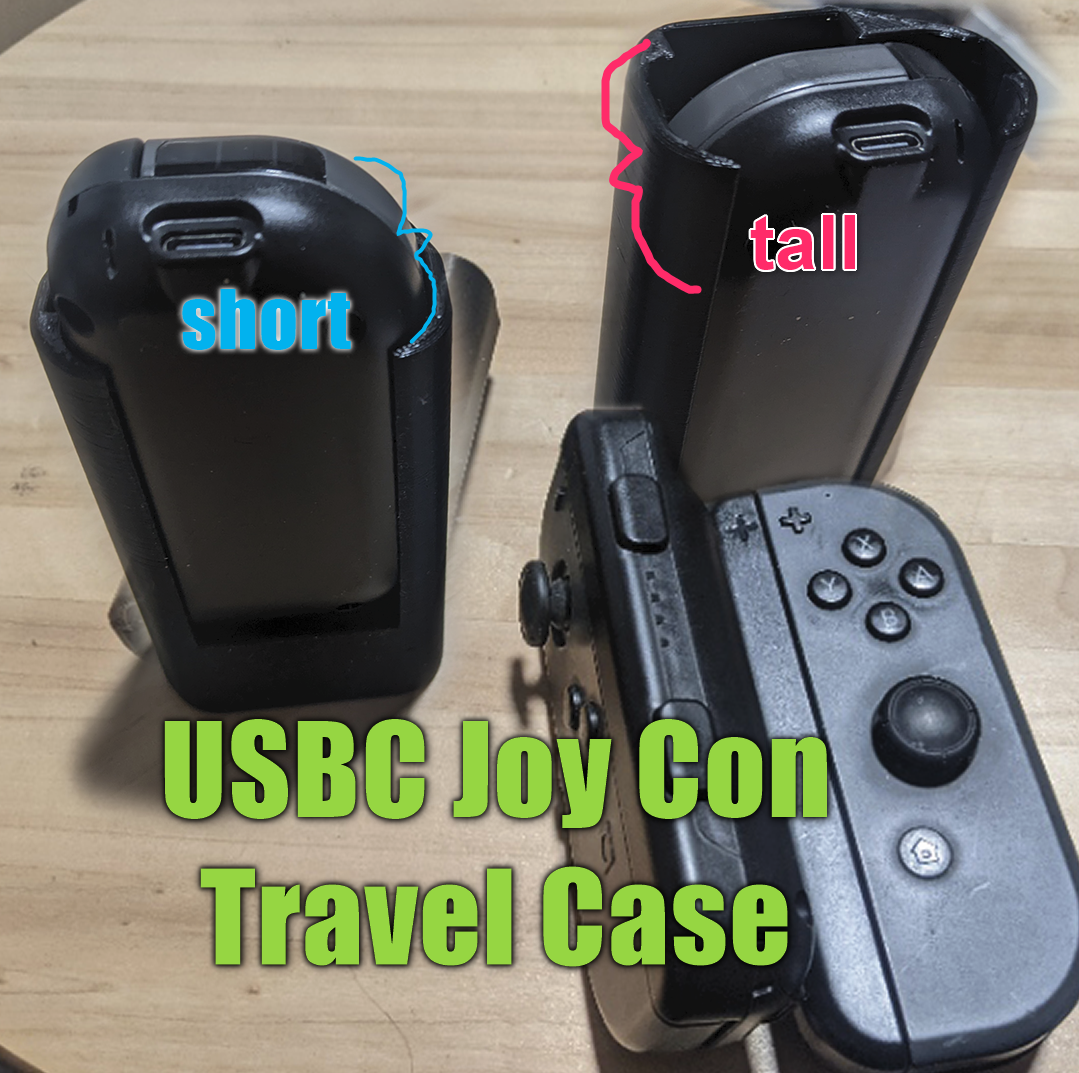 Joycon USBC Charging Grip Travel Case
