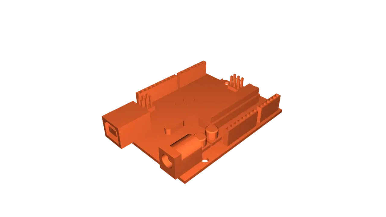 Arduino UNO 3D Model by Mindelheini | Download free STL model ...