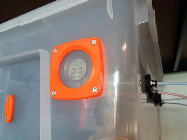 Drybox humidity sensor mount
