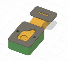 Mounting plate for Nuki Keypad v2 screw montage by Poke2, Download free  STL model