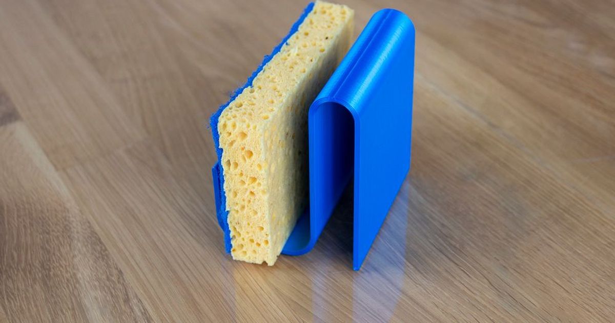 Fast Print Sponge Holder By Tmpx64 Download Free STL Model   Sh01 