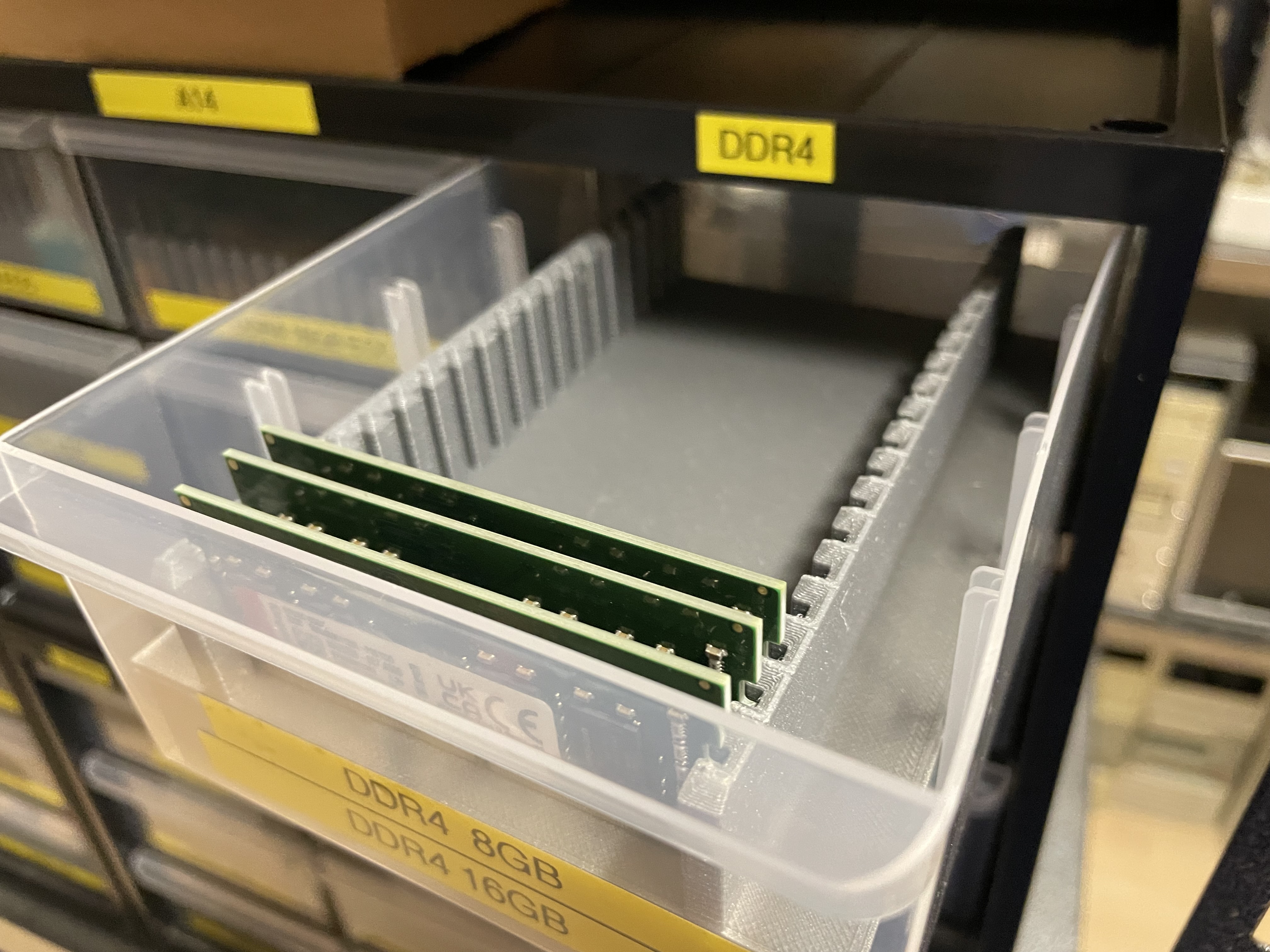 RAM sorting insert for Stanley aka retraction test