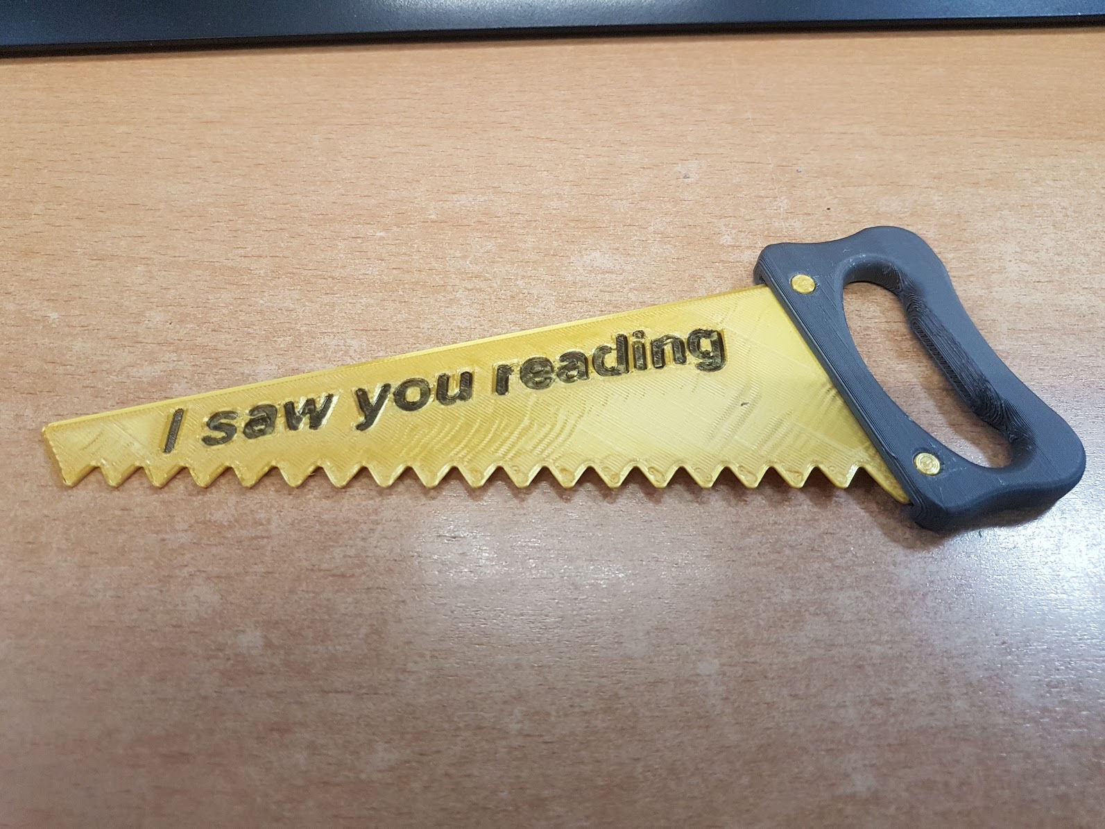 I saw you reading - Bookmark