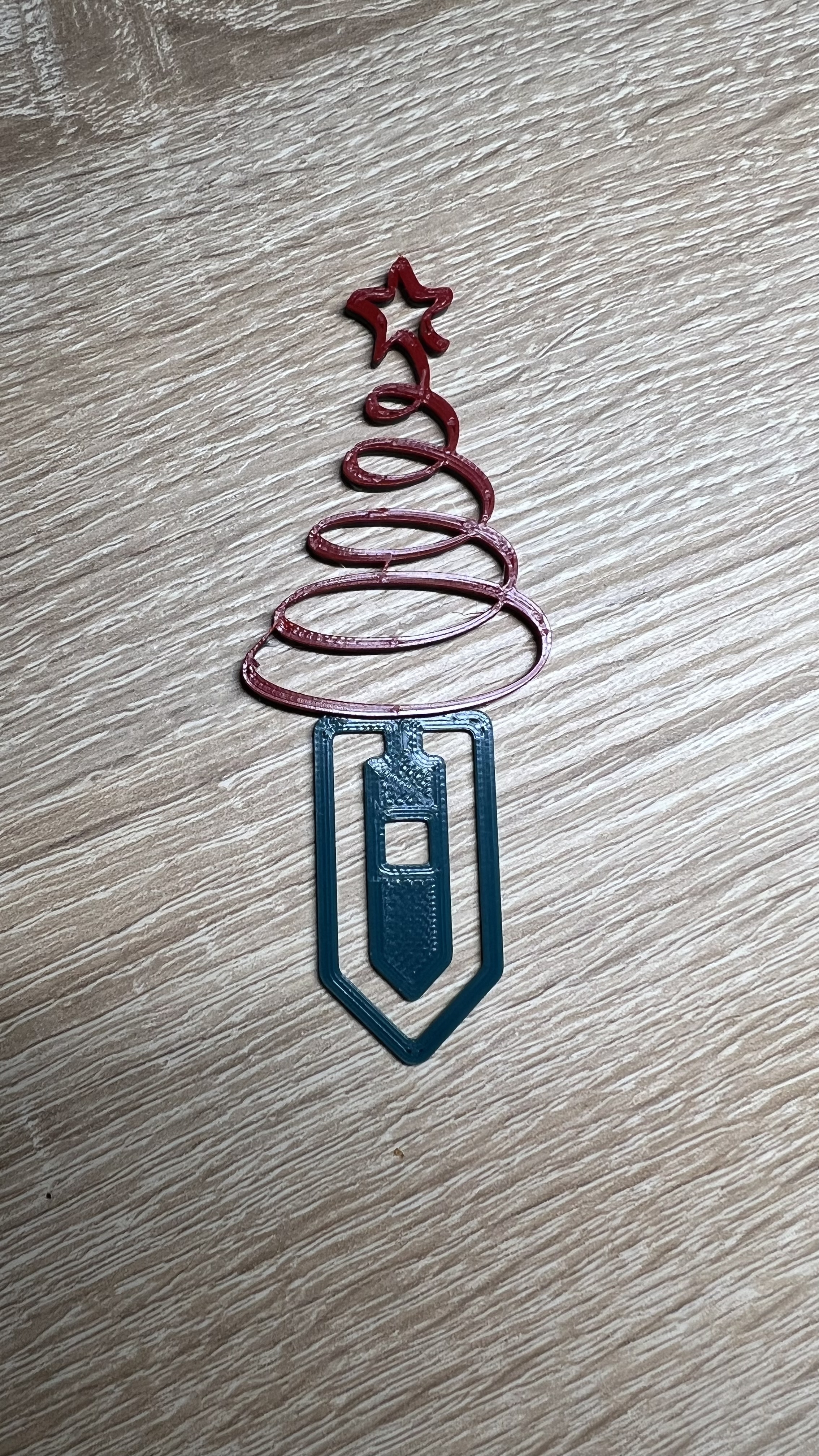 Miniatura 2 do modelo 3D Christmas Tree Bookmark