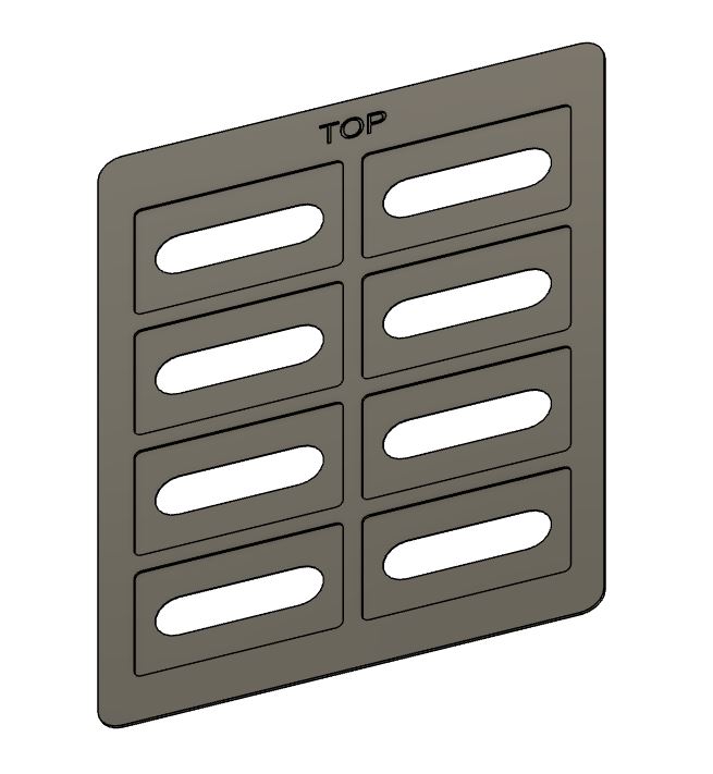 A4 PVC Card Tray