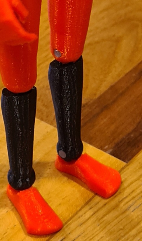 Axes for joints