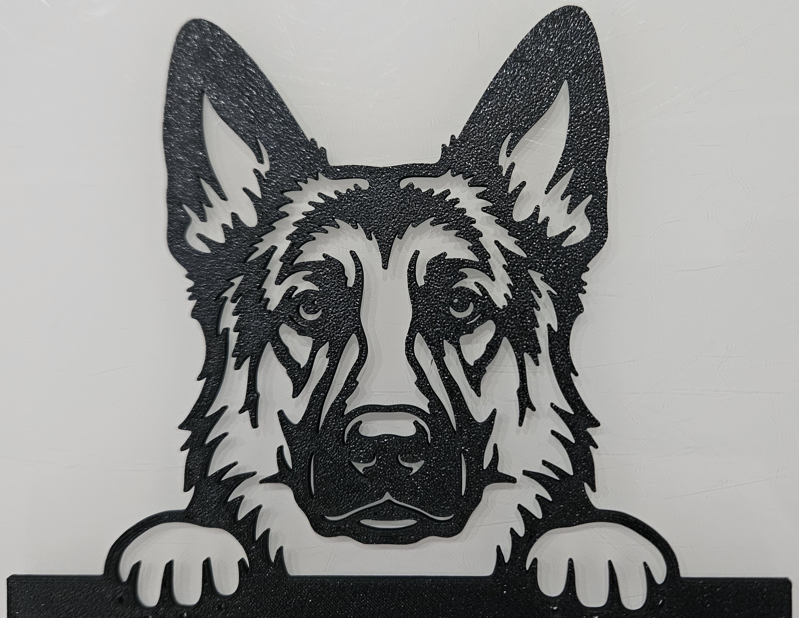 German Shepherd Wallart