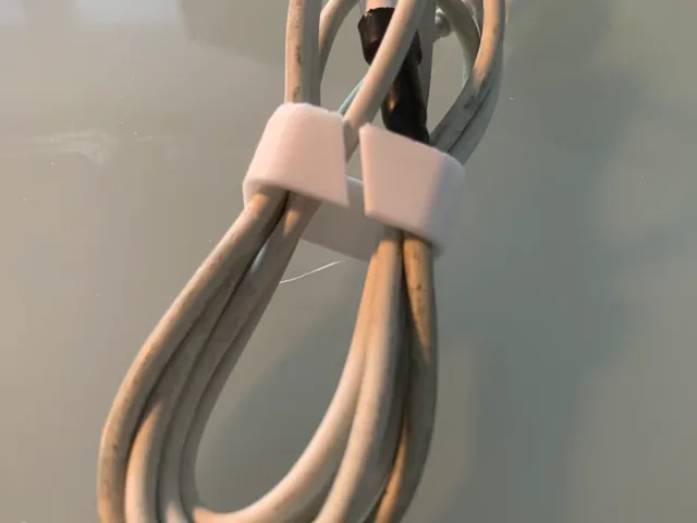 Cable Organizer for USB Cable - Lean Version - Rapid Print