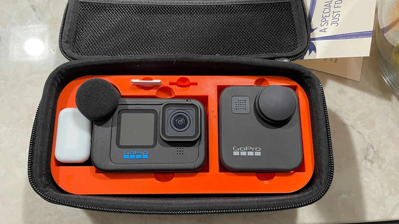 GoProHero11 and GoPro Max Case Insert by Lodenk | Download free