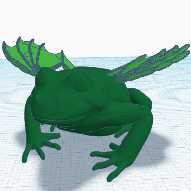 Dragon frog
